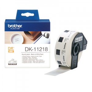 Brother DK11218 rund label