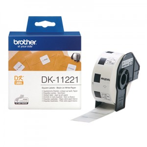 Brother DK11221 kvadratisk label