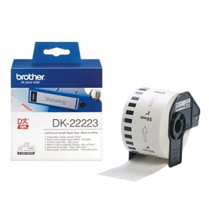 Brother DK22223 papirtape, endeløs bane