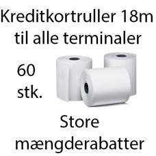 Kreditkortrulle 57x40x12 (18 meter 60 stk.) BPA-fri